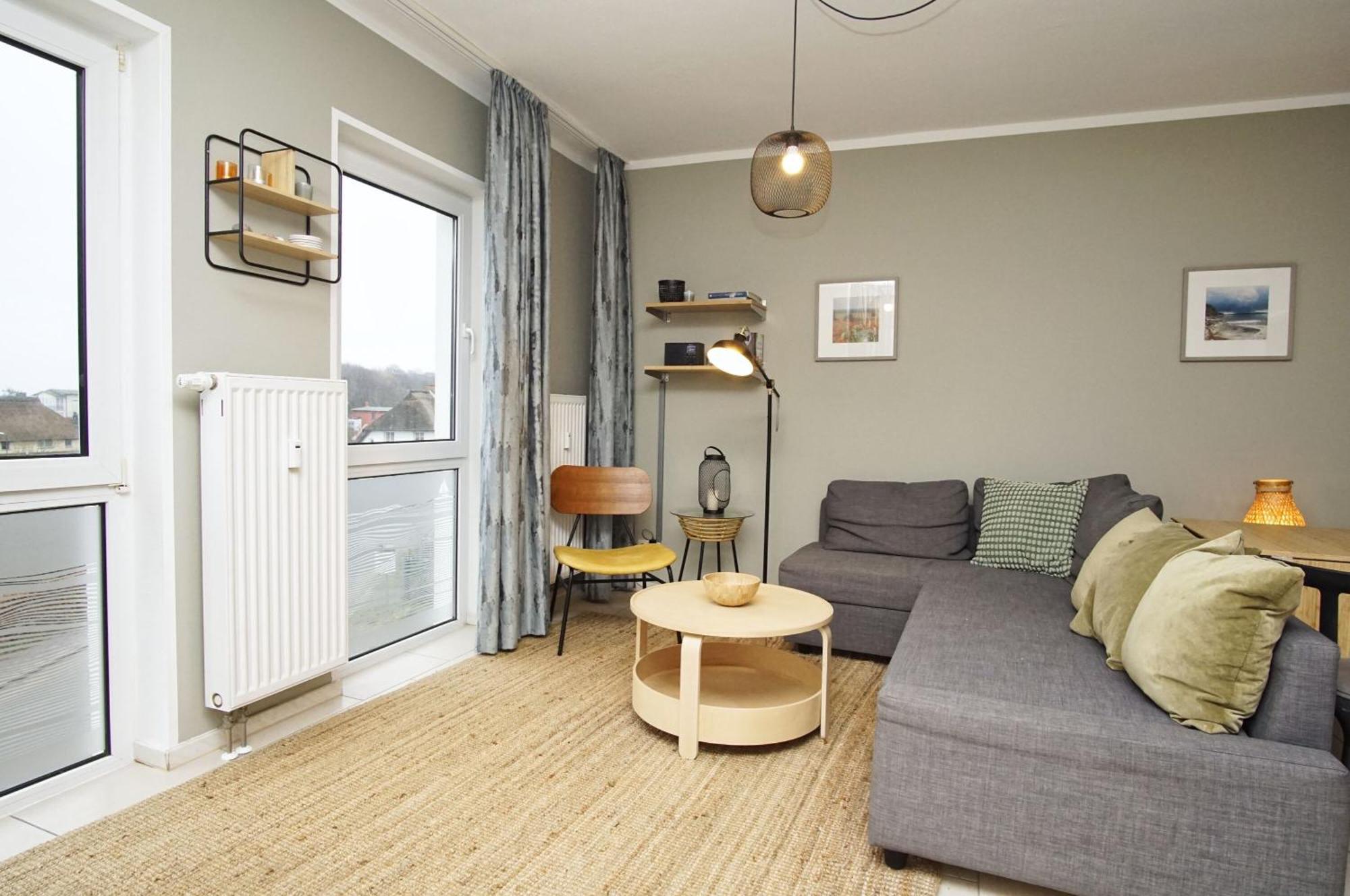 Die Ferienwohnung Ostseepanorama In Der Villa Joksch لوهم المظهر الخارجي الصورة